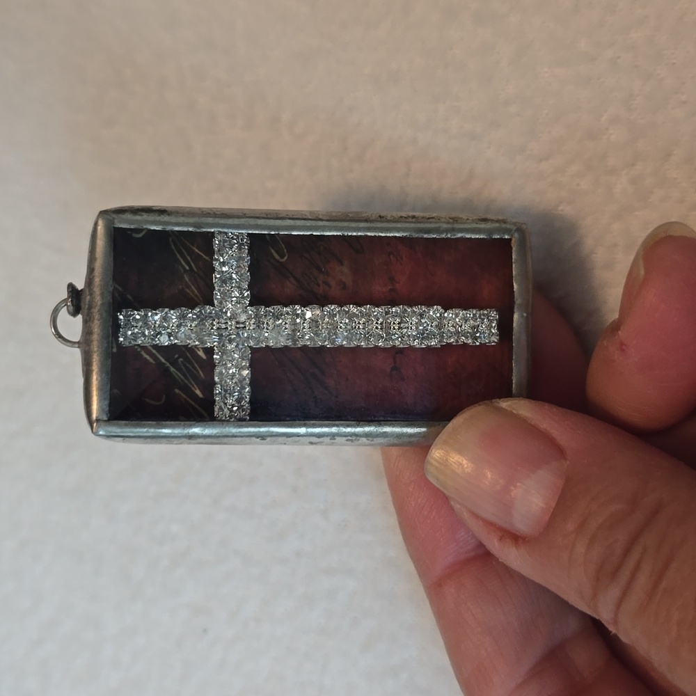 Inspirational Pendant with Bible Verse - Picture 2 of 2